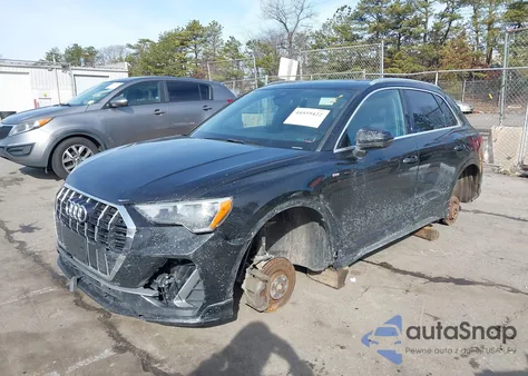 2020 Audi Q3 Premium 45 Tfsi S Line Quattro Tiptronic z USA, uszkodzony, nr VIN WA1DECF33L1073166